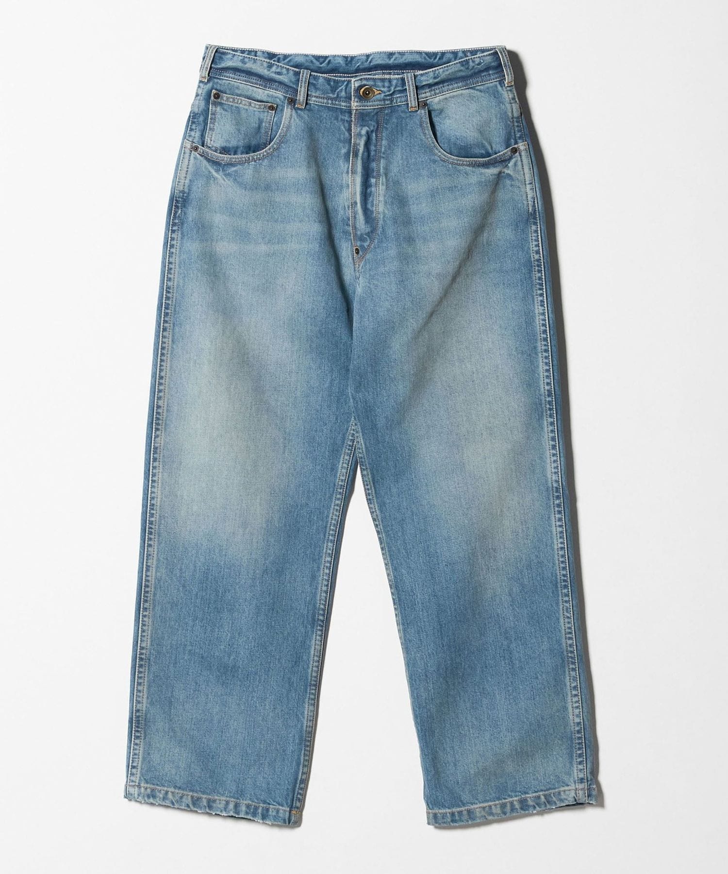 MAISON MARGIELA＞ストレート レッグ クロップド ジーンズ