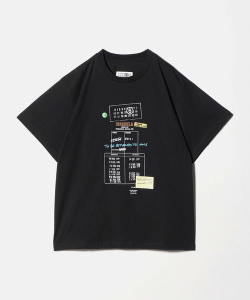 MM6 Maison Margiela/＜MM6 Maison Margiela＞ライブラリー スタンプ Tシャツ/Tシャツ / カットソー