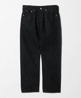 HAND ROOM/＜HAND ROOM＞WIDE FIT 5 POCKET JEANS BLACK/5ポケット ワイド デニム パンツ/デニムパンツ