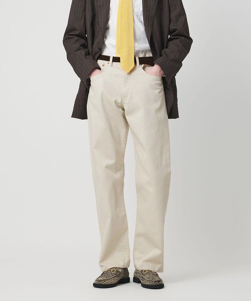 HAND ROOM/【別注】＜HAND ROOM＞ピケ 5ポケット ワイド パンツ/その他パンツ