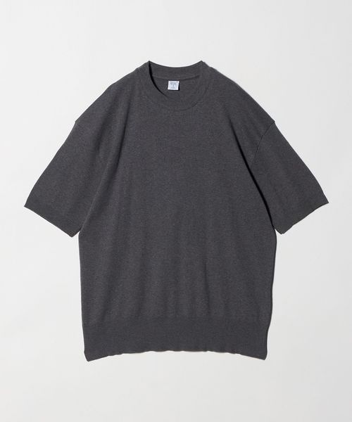 gicipi/＜gicipi＞ARAGOSTA/クルーネック リラックスフィット ニットソー Tシャツ/Tシャツ / カットソー