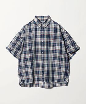 kolor BEACON/＜kolor BEACON＞チェック ボタンダウン ショートスリーブ シャツ/シャツ / ブラウス