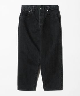 SCYE BASICS/＜SCYE BASICS＞ブラック バギー デニム パンツ/デニムパンツ