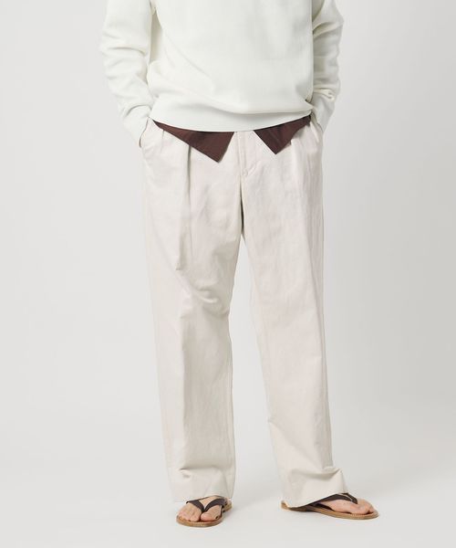 UNITED ARROWS/ラミーブレンド 2プリーツ ニドムチノ 「SLOW &　」/チノパンツ