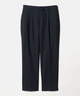 UNITED ARROWS/TR バックシャーリング １プリーツ イージー スラックス　ストレッチ 接触冷感/スラックス