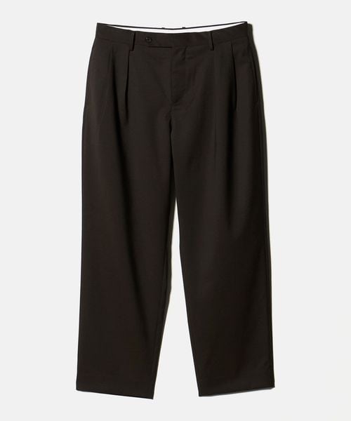 :colon/【別注】＜:colon＞ ギャバ ボックスプリーツ パンツ/スラックス