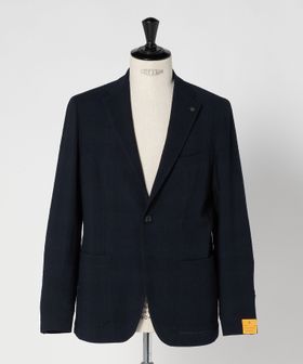 TAGLIATORE/＜TAGLIATORE＞チェック サッカーシングル 2ボタン テーラードジャケット/テーラードジャケット