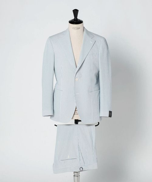 TITO ALLEGRETTO/＜TITO ALLEGRETTO＞シアサッカー シングル 3ボタン スーツ/スーツ / セットアップ