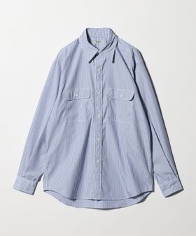 District/＜District＞ ストライプ ダブル ポケット レギュラーカラー シャツ/シャツ / ブラウス