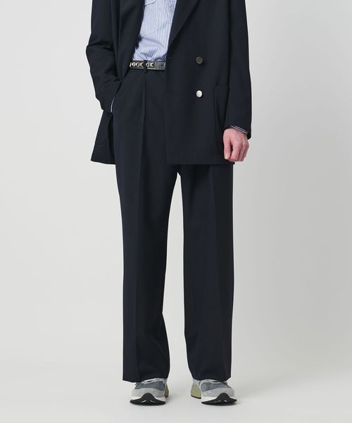 District/＜District＞4プライ 2プリーツ ワイド パンツ/スラックス
