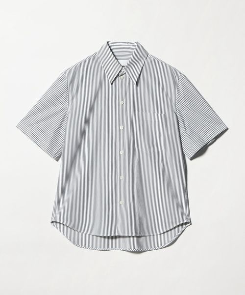 JIL SANDER/＜JIL SANDER＞ストライプ ショート スリーブ レギュラーカラー シャツ/シャツ / ブラウス