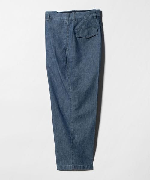 JIL SANDER/＜JIL SANDER＞コットン シャンブレー テーパードパンツ/デニムパンツ