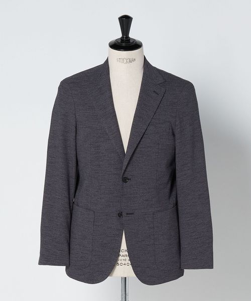 UNITED ARROWS/ソフト カラミ シングル 2ボタン テーラードジャケット COMFORT EASY‐MODEL　ヨコストレッチ/テーラードジャケット