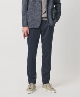 UNITED ARROWS/ジャージー スリムテーパード サイドシャーリング 1プリーツ スラックス/スラックス