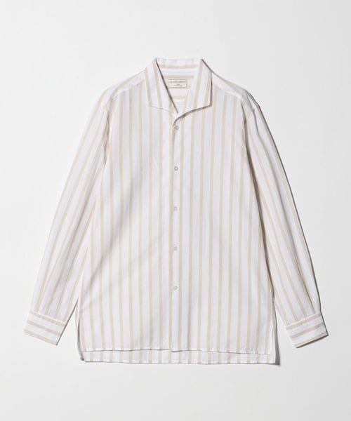 UNITED ARROWS/SOKTAS カラーストライプ オープンカラーシャツ/シャツ / ブラウス