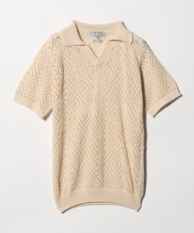 RAFFA MOLINA/【別注】＜RAFFA MOLINA＞ ダイヤ スキッパー ニット/ニット / セーター