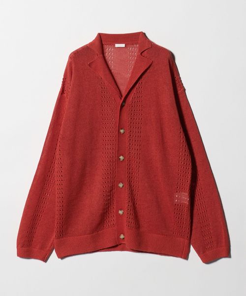 SEEALL/＜SEEALL＞MESH KNIT CARDIGAN/メッシュ ニット カーディガン/カーディガン / ボレロ