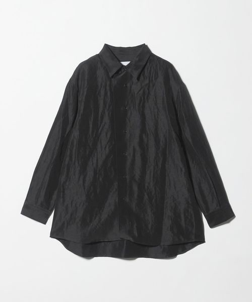nonnotte/＜nonnotte＞ Cascade Placket Oversized Shirt/カスケード プラケット オーバー シャツ/シャツ / ブラウス