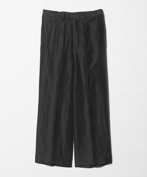 nonnotte/＜nonnotte＞Draw Cord Wide Straight Trousers/ドローコード ワイドストレート パンツ/スラックス