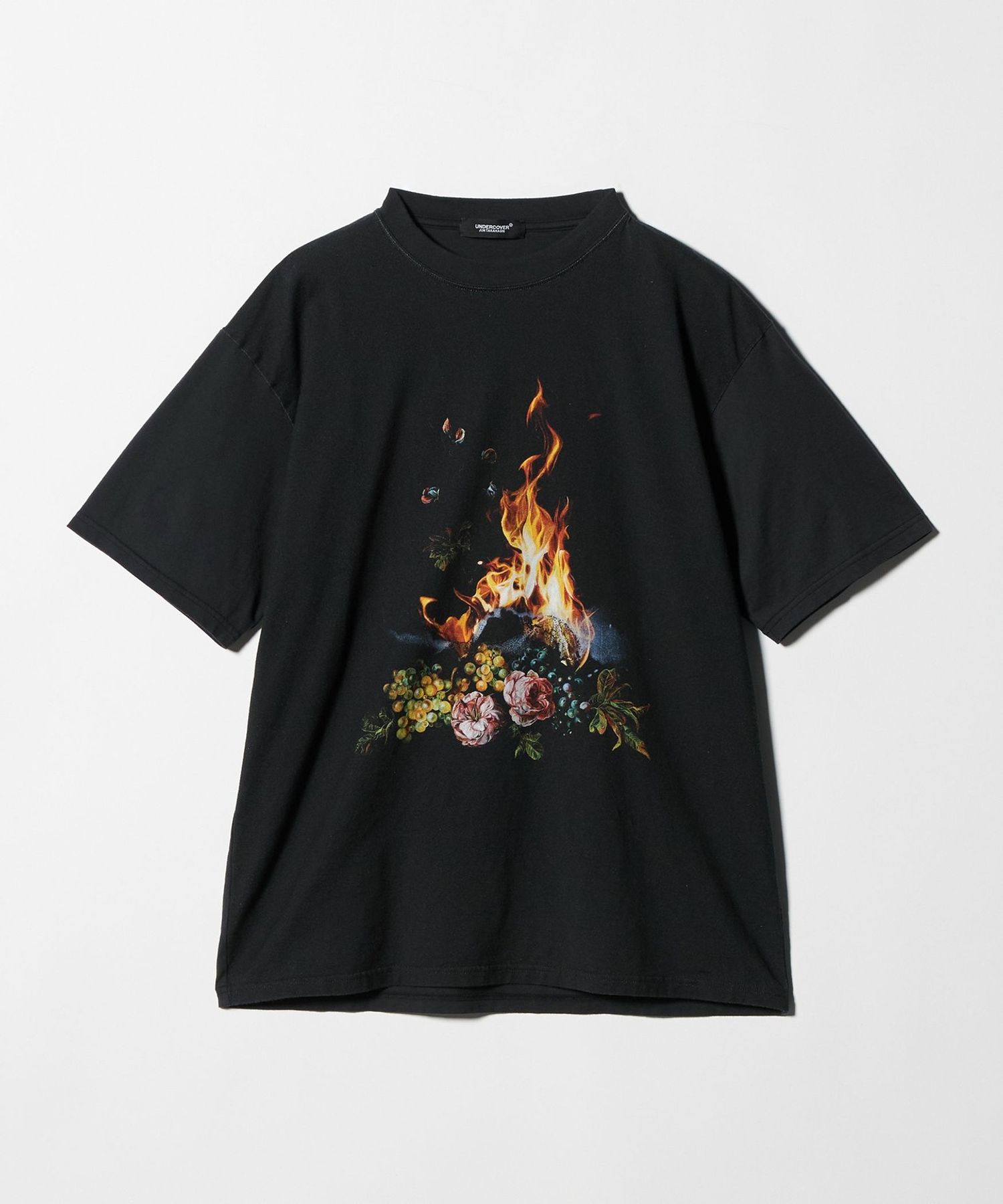 UNDERCOVER＞フラワー プリント Tシャツ