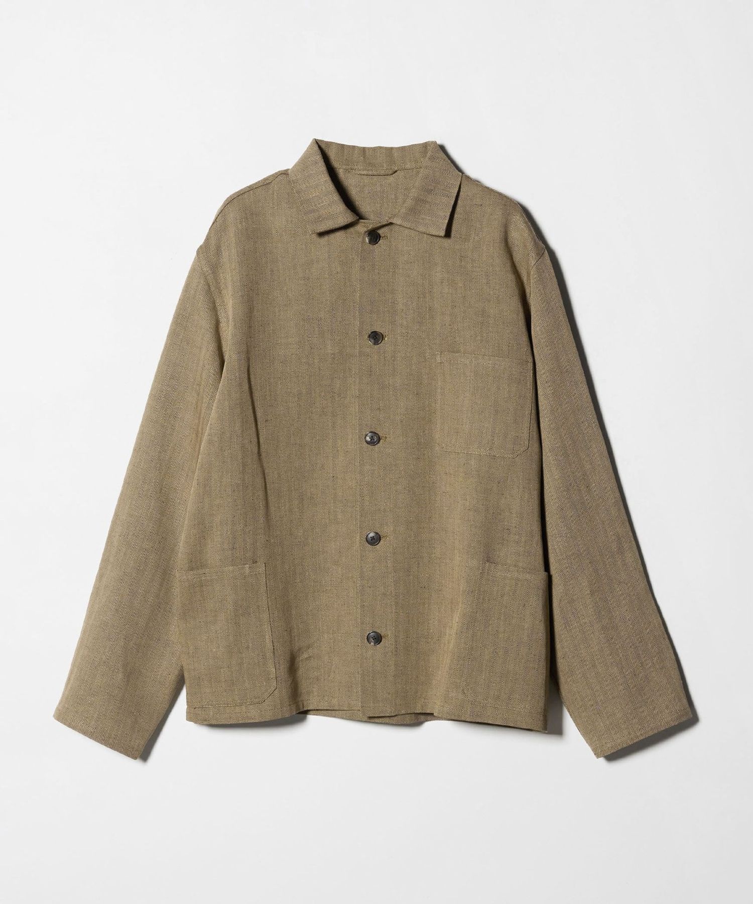 HEUGN＞ EVON /ヘリンボーン カバーオール