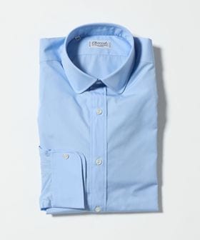 Charvet/＜Charvet＞ライトブルーラウンドカラー シャツ/シャツ / ブラウス