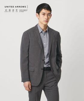 UNITED ARROWS/ウールルック 2ボタン シングル テーラードジャケット UA COZY　ウォッシャブル　ヨコストレッチ/セットアップ ジャケット
