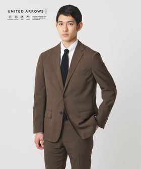 UNITED ARROWS/ウールルック 2ボタン シングル テーラードジャケット UA COZY　ウォッシャブル　ヨコストレッチ/セットアップ ジャケット