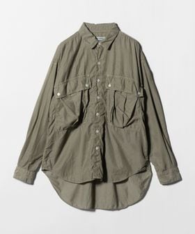 KATHARINE HAMNETT/＜KATHARINE HAMNETT＞PARACHUTE LONG TAIL SHIRT/パラシュート ロングテール シャツ/シャツ / ブラウス