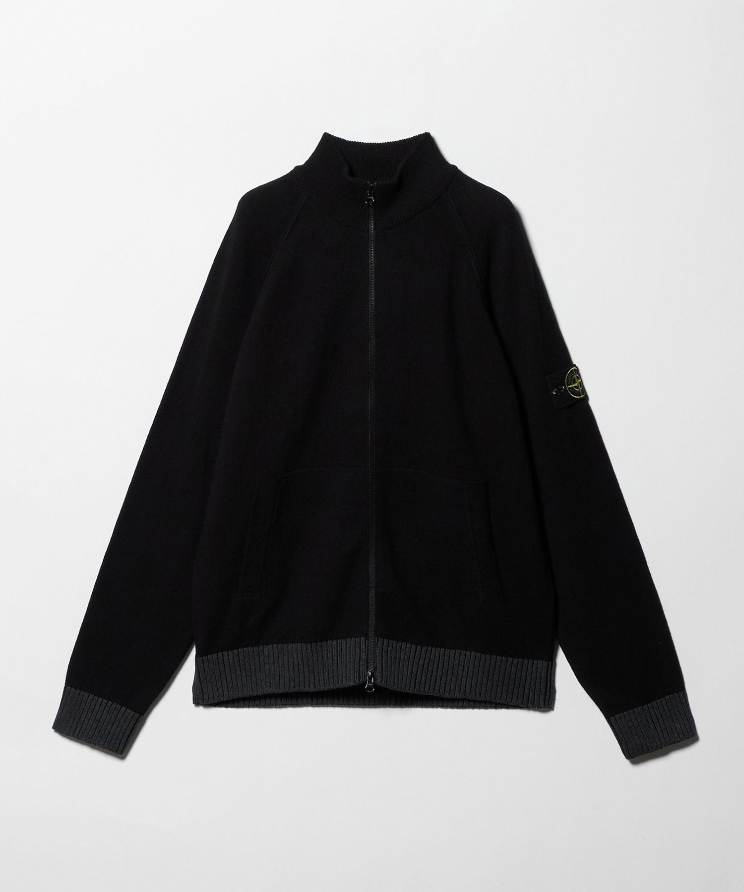STONE ISLAND> ZIP STAND/C/ジップアップ ニット STONE ISLAND> ZIP STAND/C/ジップアップ ニット