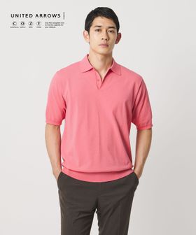 UNITED ARROWS/ショートスリーブ ニットポロシャツ UA COZY ウォッシャブル 抗菌防臭/ニット / セーター