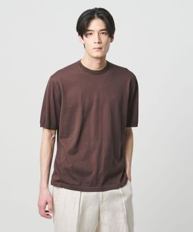 UNITED ARROWS/コットン ニット Tシャツ/Tシャツ / カットソー