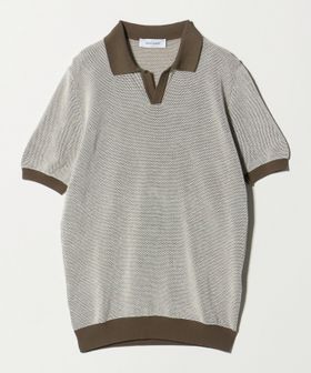 Gran Sasso/＜Gran Sasso＞バーズアイ スキッパーニット/ニット / セーター