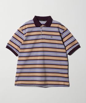 SCYE BASICS/＜SCYE BASICS＞マルチボーダー ピケ ポロシャツ/ポロシャツ