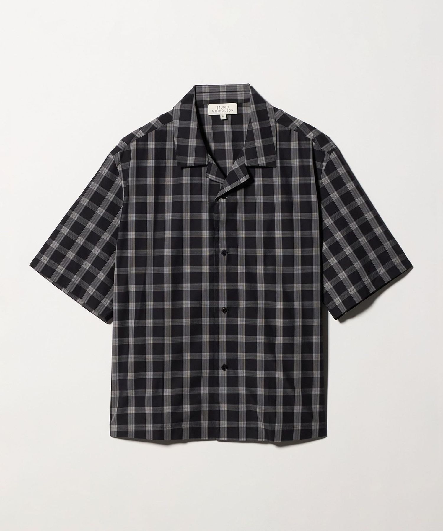 STUDIO NICHOLSON＞KLINE CHECK SHIRT/チェック シャツ
