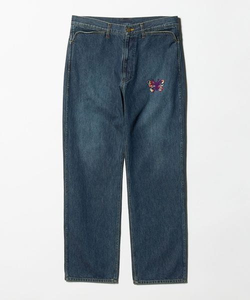 NEEDLES/＜NEEDLES＞Papillon Emb. Straight Jean/デニム パンツ/デニムパンツ
