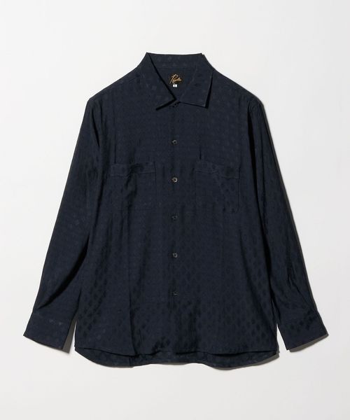 NEEDLES/＜NEEDLES＞One up Shirt Diamond Mesh Jacquard/ワンナップカラー シャツ/シャツ / ブラウス