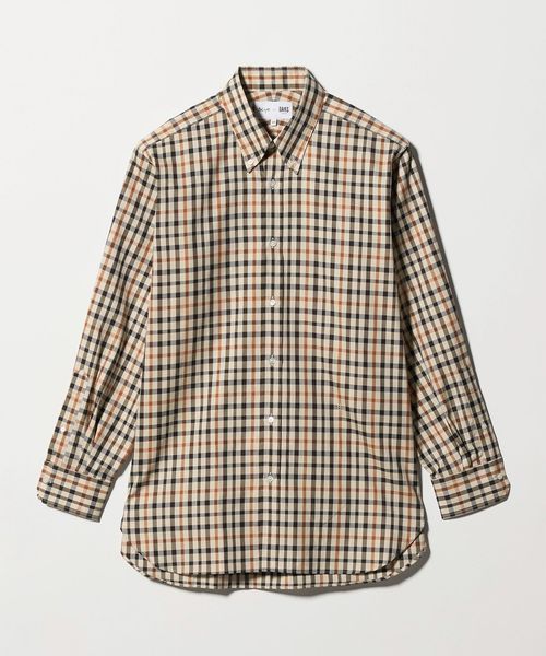 Scye/＜DAKS＞×＜Scye＞House Check BD Shirt/チェック ボタンダウンシャツ/シャツ / ブラウス