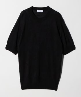 RENCONTRANT/＜RENCONTRANT＞ハイゲージ ショートスリーブ クルーネック ニット/ニット / セーター