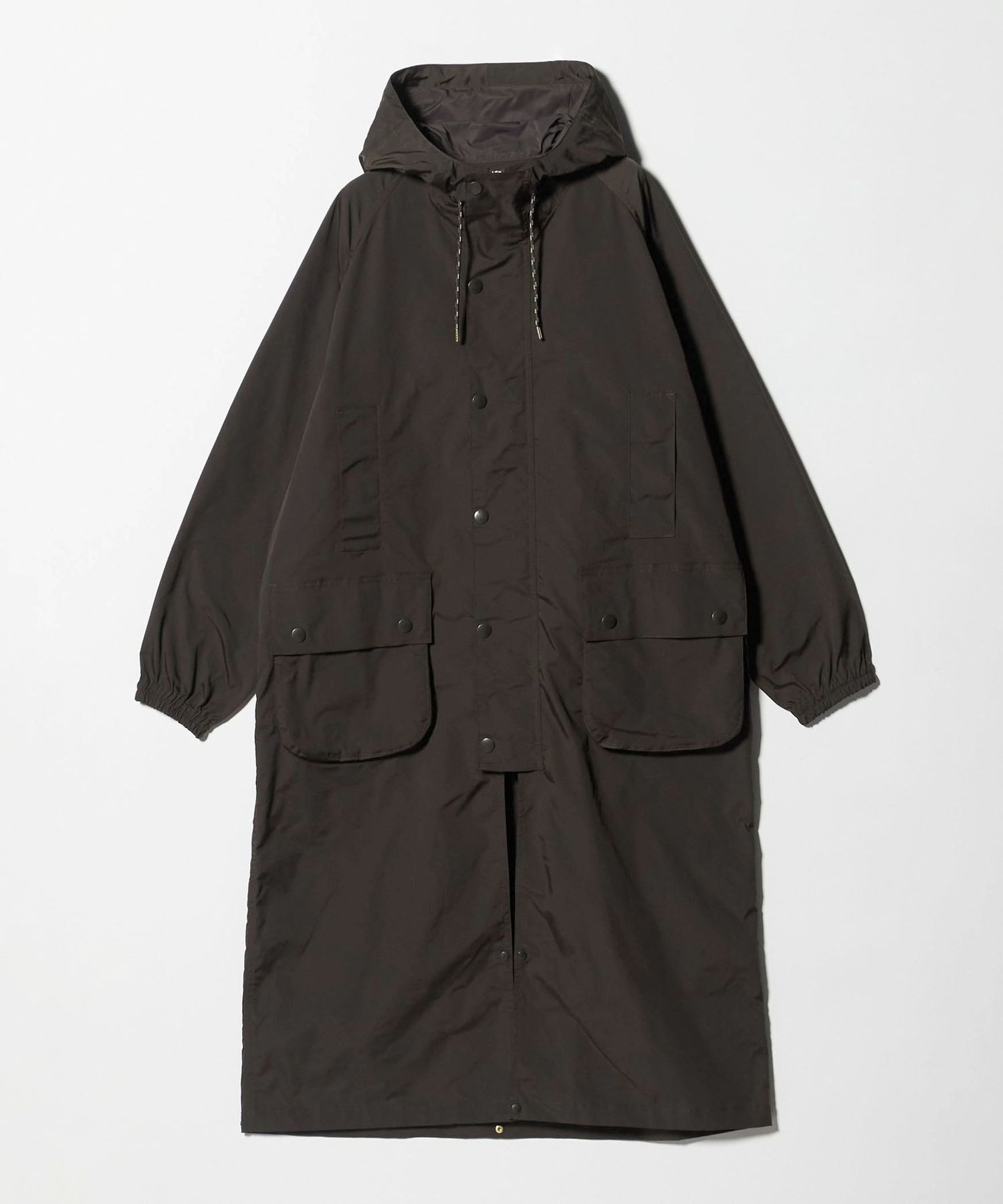 DAKS＞×＜Scye＞Twill Hooded Coat/フーデッド コート