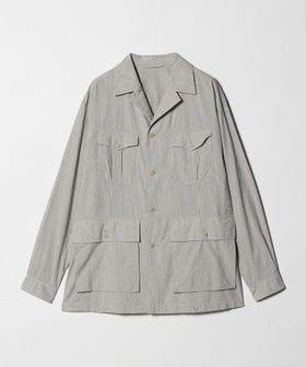 UNITED ARROWS/ギザコットン コードレーン サファリジャケット/ミリタリージャケット