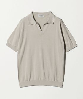 JOHN SMEDLEY/＜JOHN SMEDLEY＞SYRES/スキッパーネック ショートスリーブ ニットプルオーバー/ニット / セーター