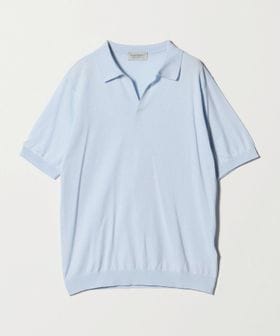 JOHN SMEDLEY/＜JOHN SMEDLEY＞SYRES/スキッパーネック ショートスリーブ ニットプルオーバー/ニット / セーター