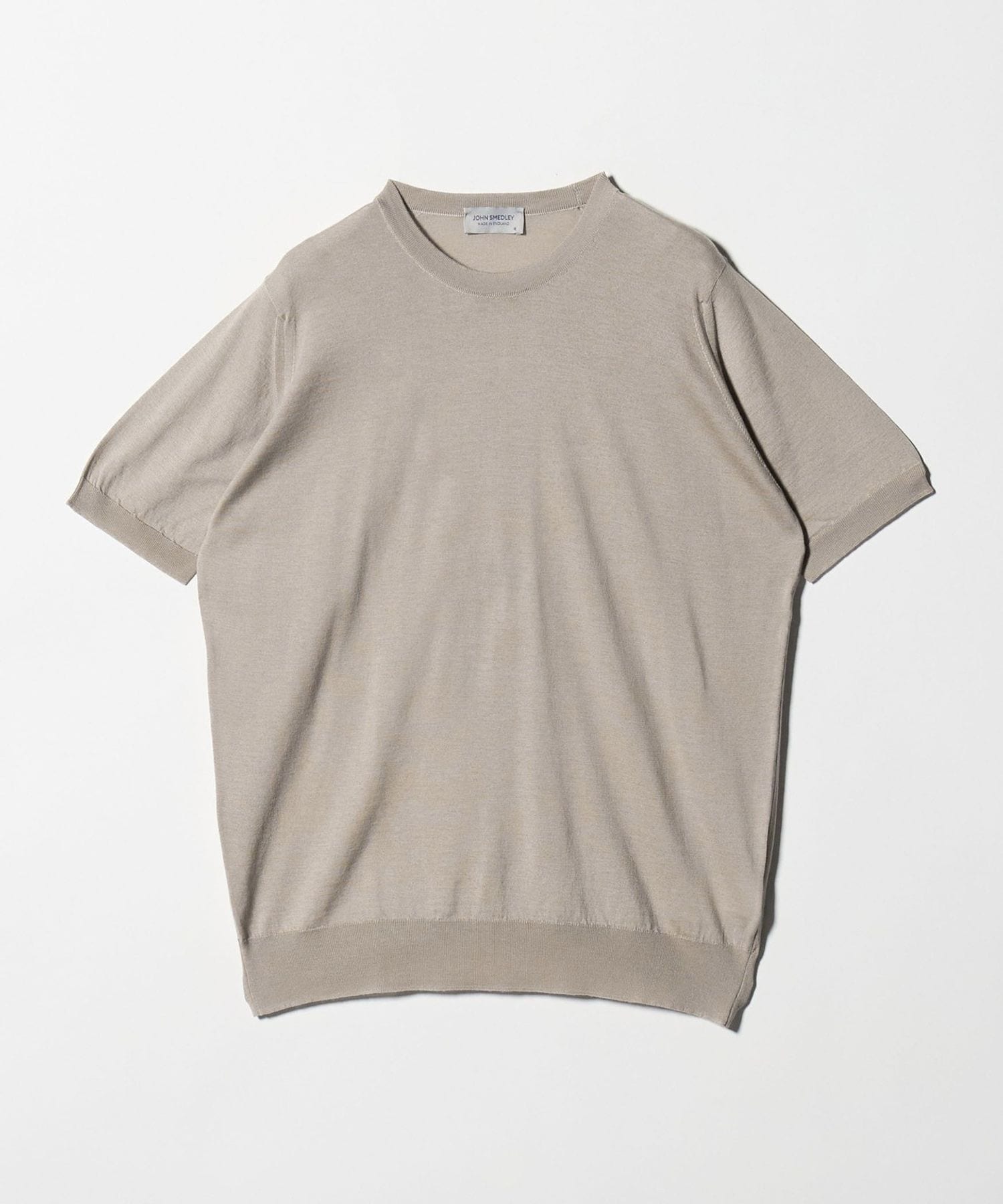JOHN SMEDLEY＞HILCOTE/クルーネック ニットTシャツ