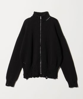 MARNI/＜MARNI＞コットン ダメージ ジップニット/カーディガン / ボレロ