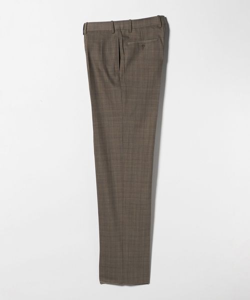 BERNARD ZINS/＜BERNARD ZINS＞ ブラウン チェック スラックス/スラックス