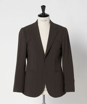 UNITED ARROWS/シアサッカー シングル 3ボタン テーラードジャケット COMFORT EASY‐MODEL ストレッチ/セットアップ ジャケット