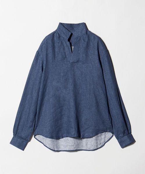 Bourrienne Paris X/＜Bourrienne Paris X＞ SCULPTEUR MARINE/スキッパーシャツ/シャツ / ブラウス