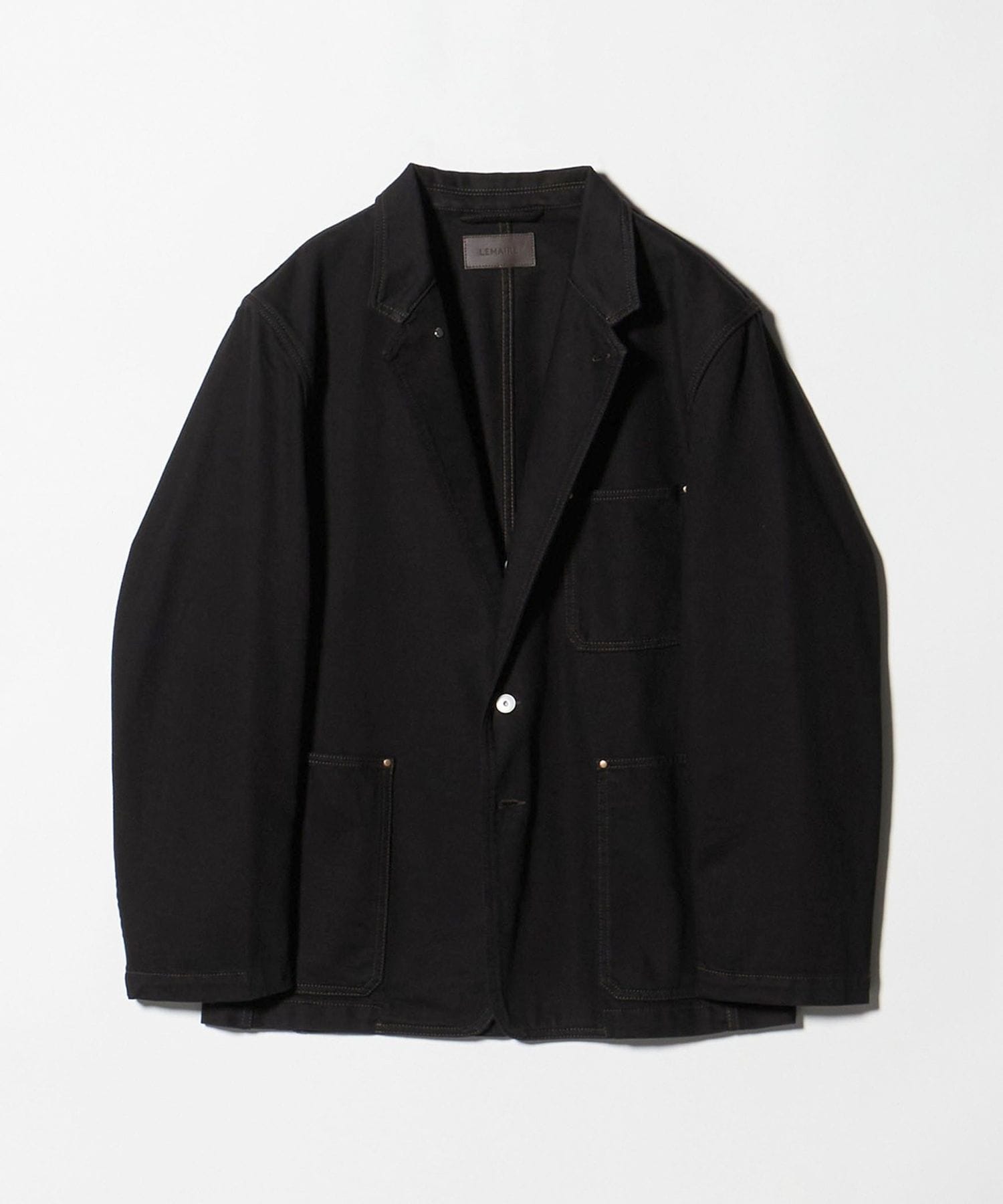 CHRISTOPHE LEMAIRE デニム調テーラードジャケット 1100026S1851_x1_a001.jpg