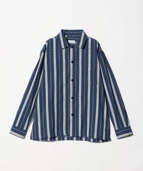 Salvatore Piccolo/＜Salvatore Piccolo＞ ネイビー ストライプ シャツ/シャツ / ブラウス